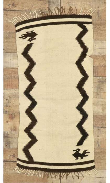 2 x 4 Vintage Zapotec Rug 77487