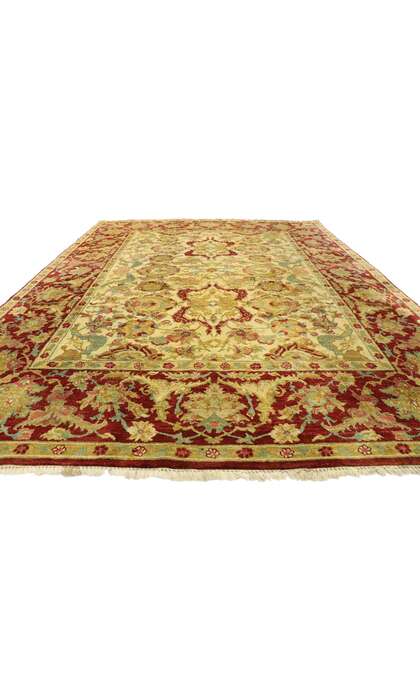 8 x 10 Vintage Indian Rug 77517