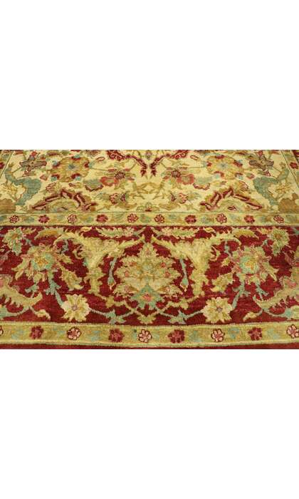 8 x 10 Vintage Indian Rug 77517