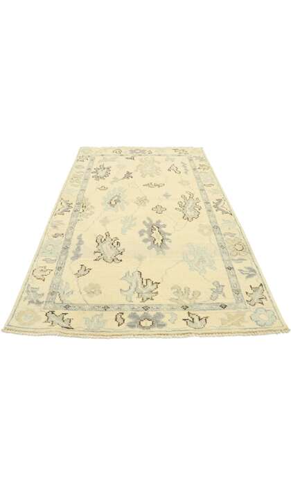 3 x 5 Modern Oushak Rug 80592