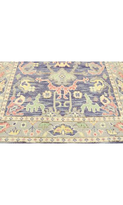 4 x 6 Contemporary Oushak Rug 80594