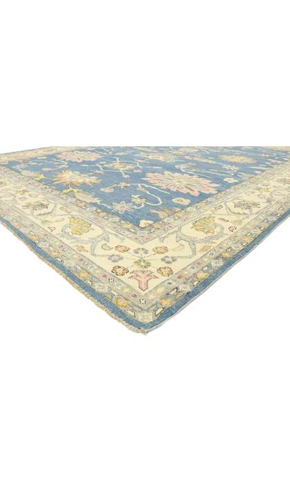 9 x 12 Colorful Oushak Rug 80599