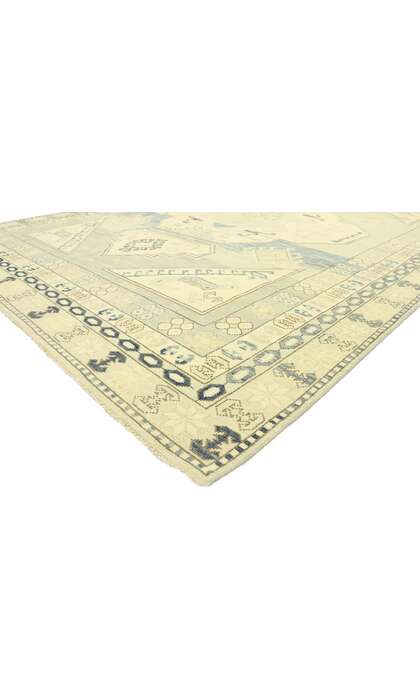 9 x 12 Modern Oushak Rug 80605
