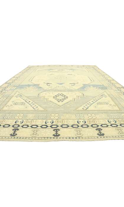 9 x 12 Modern Oushak Rug 80605
