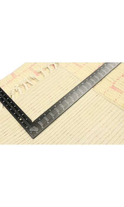 3 x 12 Contemporary Pink Moroccan Runner 80606