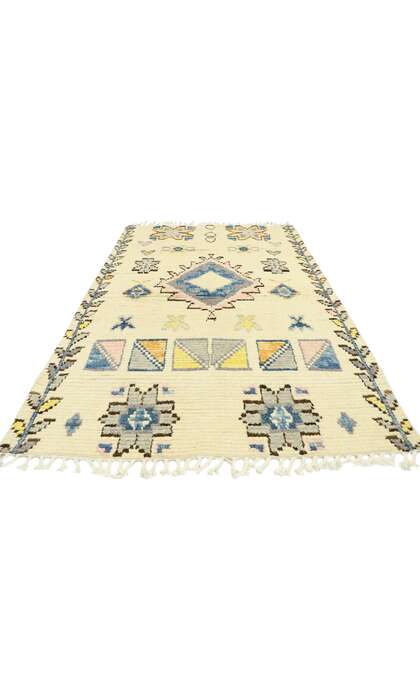 4 x 6 Colorful Moroccan Rug 80619