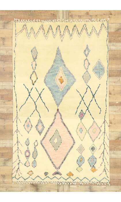 5 x 8 Colorful Moroccan Rug 80623