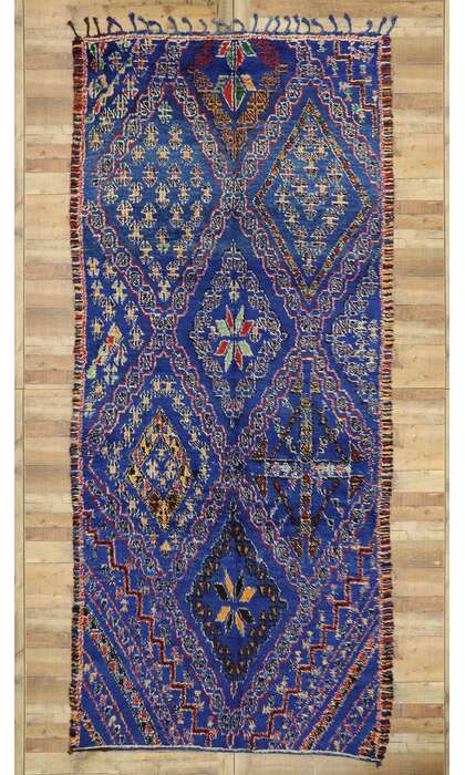 6 x 14 Vintage Beni M'Guild Moroccan Rug 20123