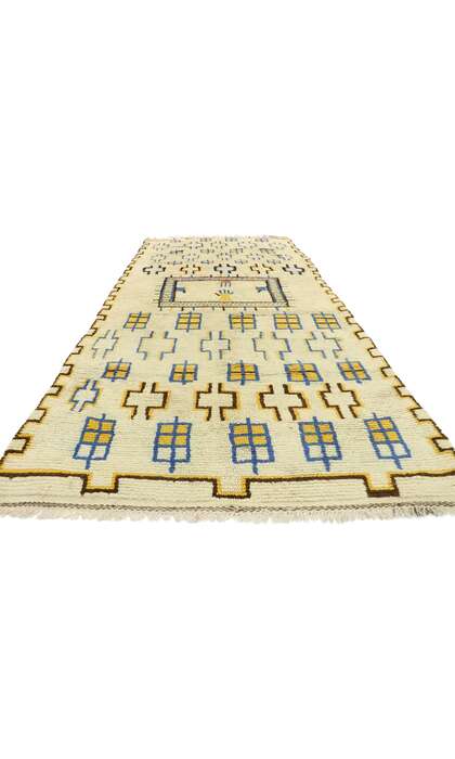 5 x 11 Vintage Berber Moroccan Azilal Rug 20568