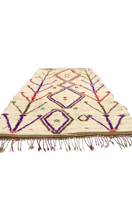 5 x 9 Vintage Moroccan Azilal Rug 20626