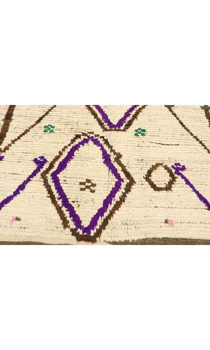 5 x 9 Vintage Moroccan Azilal Rug 20626