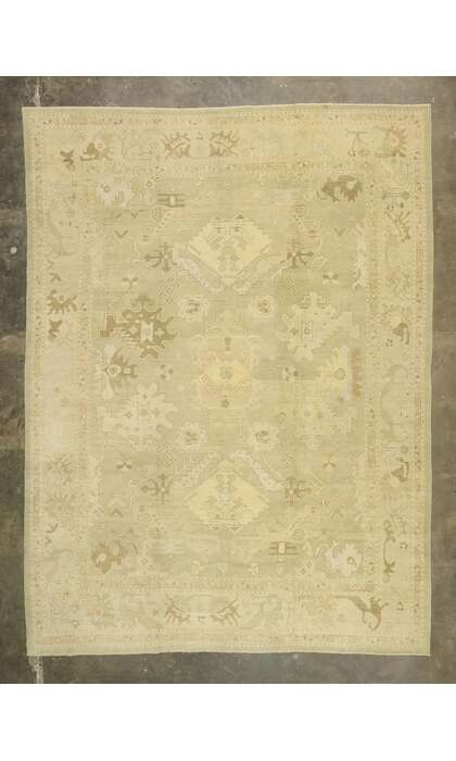 13 x 17 Modern Oushak Turkish Rug 51598
