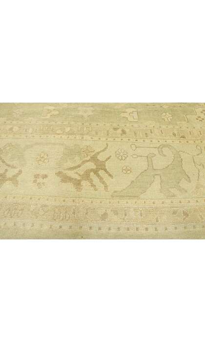 13 x 17 Modern Oushak Turkish Rug 51598