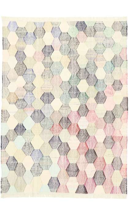 8 x 11 Modern Turkish Kilim Rug 53022