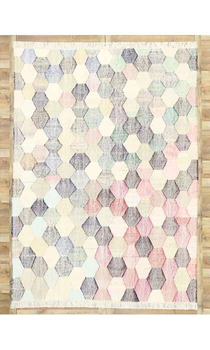 8 x 11 Modern Turkish Kilim Rug 53022