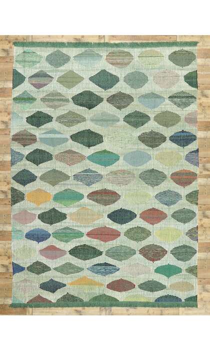 10 x 14 Modern Turkish Kilim Rug 53029