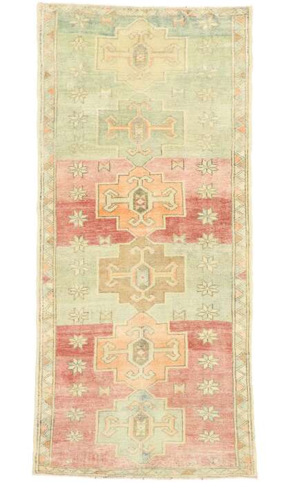 3 x 6 Vintage Oushak Rug 53030
