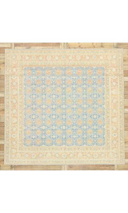 9 x 9 Vintage Portuguese Khotan Rug 53034