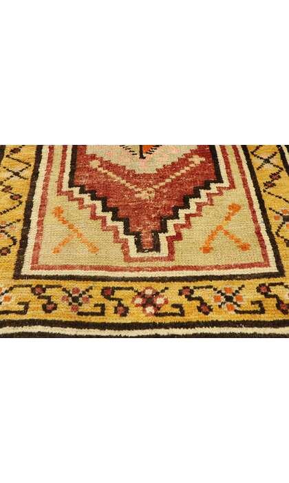 3 x 4 Vintage Oushak Rug 53040