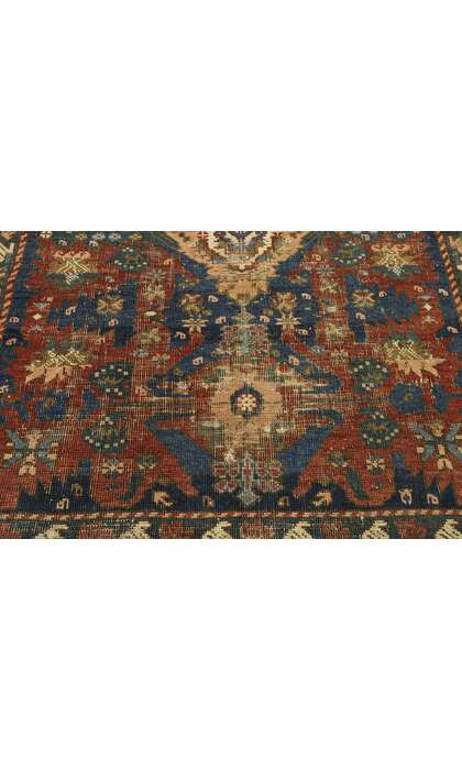 3 x 5 Vintage Turkish Oushak Rug 53050 3 x 5 Vintage Turkish Oushak Rug 53050