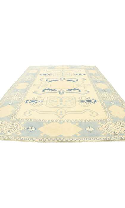 6 x 7 Vintage Oushak Rug 53053