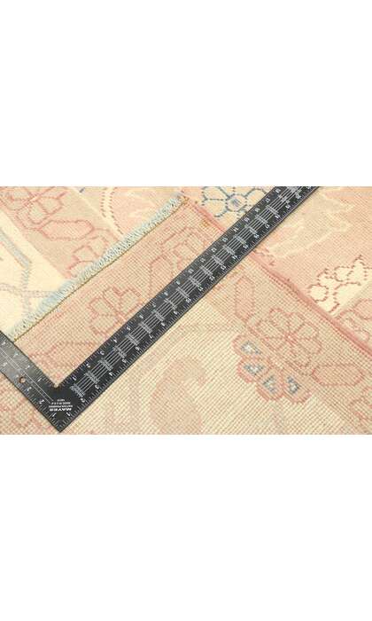 6 x 8 Vintage Turkish Oushak Rug 53055