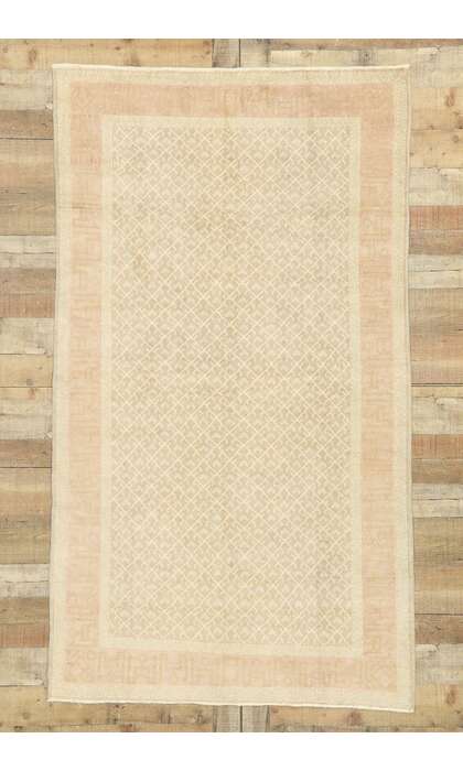 4 x 7 Vintage Turkish Sivas Rug 53072