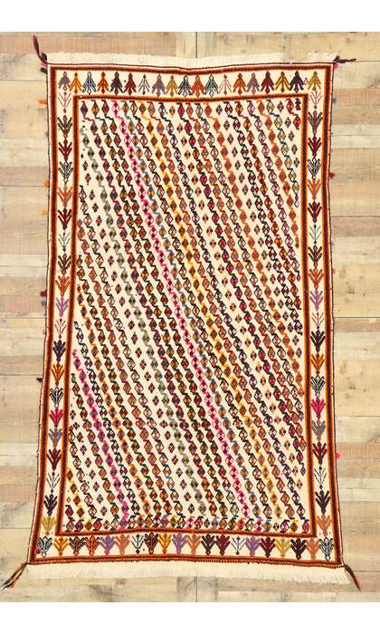 5 x 8 Vintage Moroccan Kilim Rug 72764