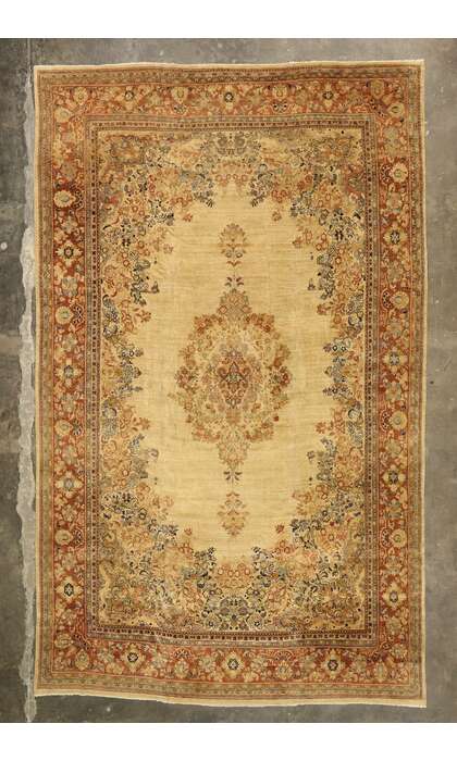12 x 19 Antique Persian Mahal Rug 73329