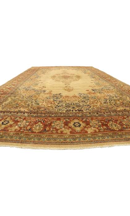 12 x 19 Antique Persian Mahal Rug 73329