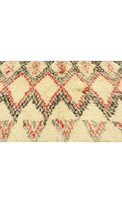 7 x 11 Vintage Beni Ourain Moroccan Rug 74509