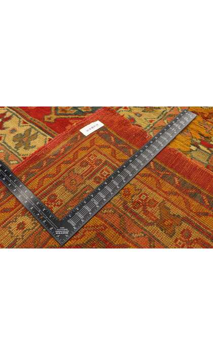 13 x 19 Antique Turkish Smyrna Rug 74864