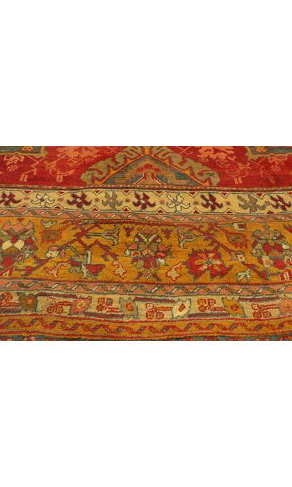 13 x 19 Antique Turkish Smyrna Rug 74864