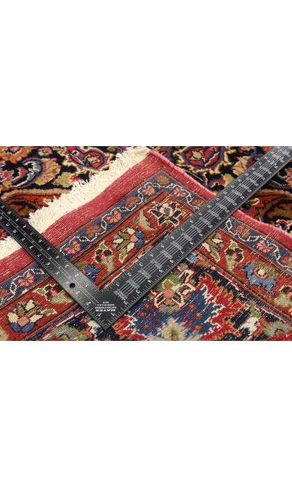 9 x 16 Vintage Persian Mashhad Rug 75202