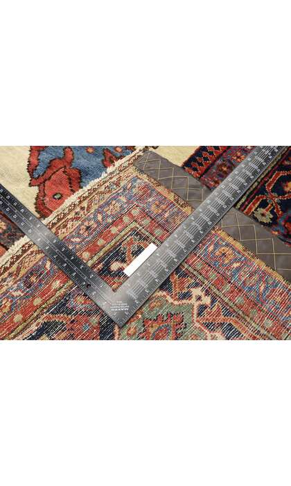 14 x 20 Antique Persian Ziegler Mahal Rug 75660