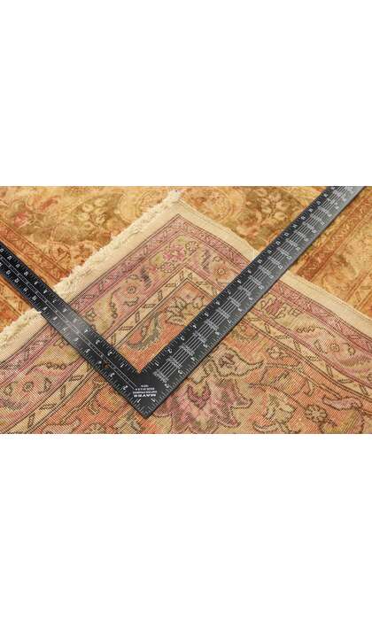 10 x 13 Vintage Persian Tabriz Rug 76376