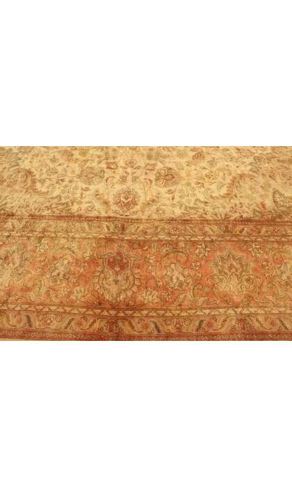 10 x 13 Vintage Persian Tabriz Rug 76376