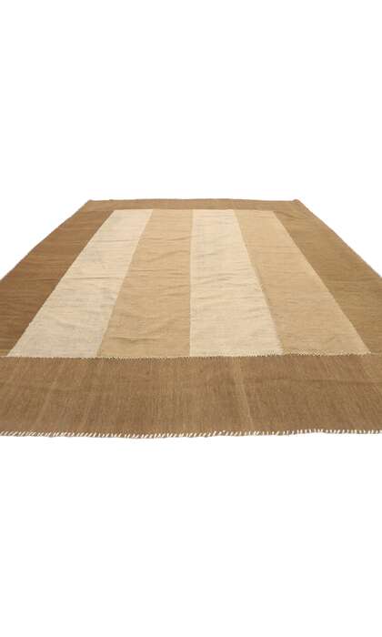 7 x 9 Vintage Persian Mazandaran Kilim Rug 76387