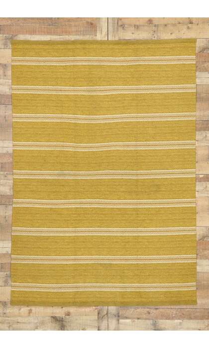 5 x 8 Vintage Gold Swedish Rollakan Rug 76644