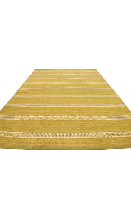 5 x 8 Vintage Gold Swedish Rollakan Rug 76644