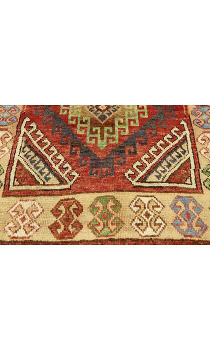 4 x 7 Vintage Turkish Oushak Rug 53056
