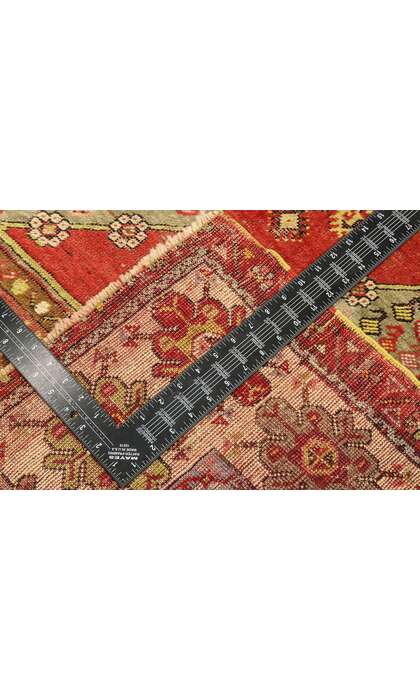 3 x 5 Vintage Turkish Oushak Rug 53058