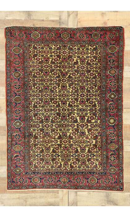 4 x 6 Vintage Turkish Sivas Rug 530684 x 6 Vintage Turkish Sivas Rug 53068