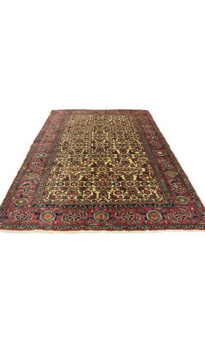 4 x 6 Vintage Turkish Sivas Rug 53068