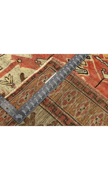 4 x 6 Vintage Turkish Oushak Rug 53077