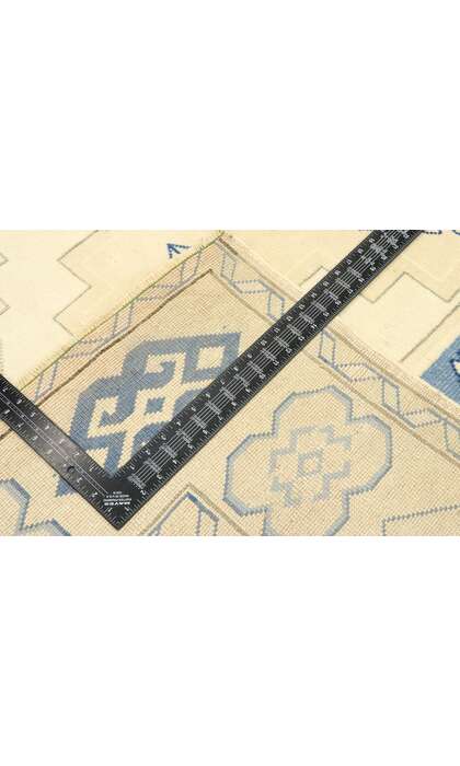 6 x 7 Vintage Turkish Oushak Rug 53078