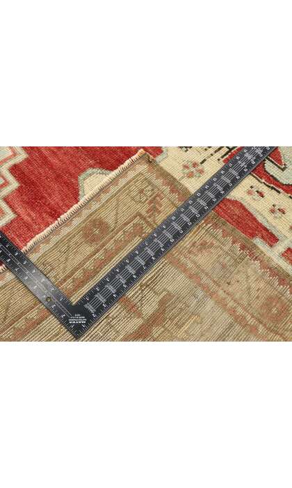 4 x 9 Vintage Turkish Oushak Rug 53081