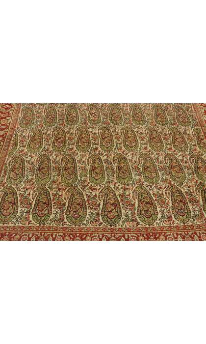 4 x 6 Vintage Persian Senneh Rug 53088