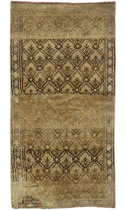 3 x 5 Vintage Turkish Oushak Rug 53097