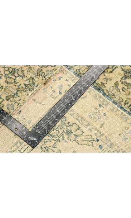 3 x 3 Vintage Turkish Oushak Rug 53098